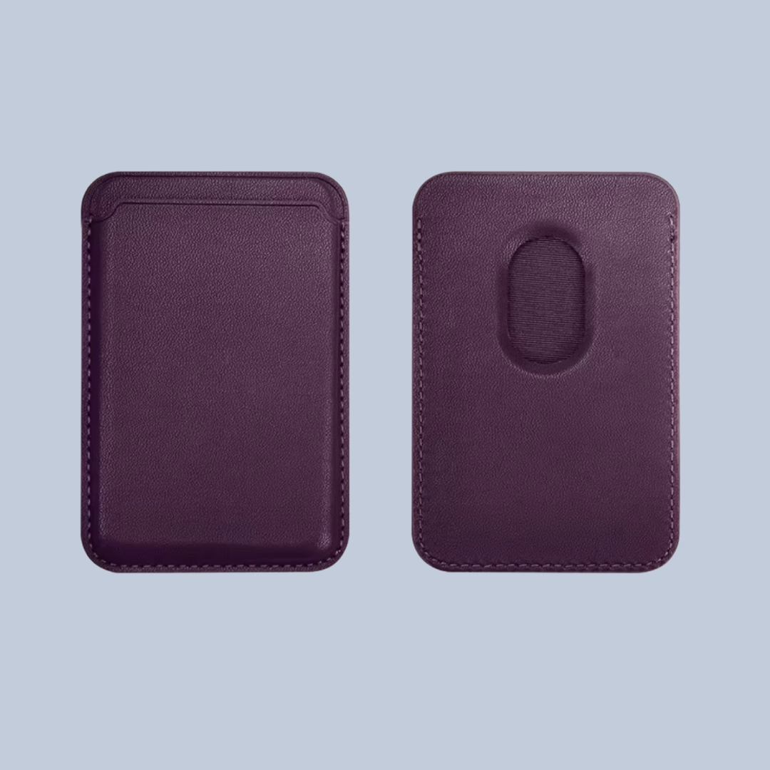 Magnetic Leather Wallet