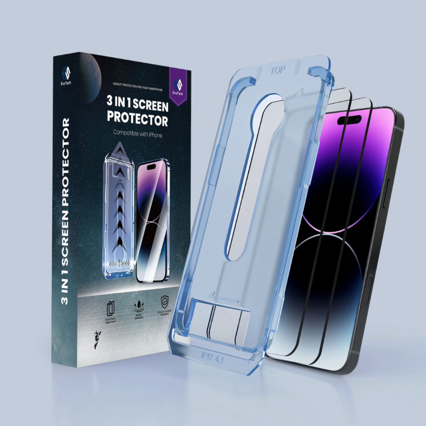 3 in 1 Screen Protector - iPhone