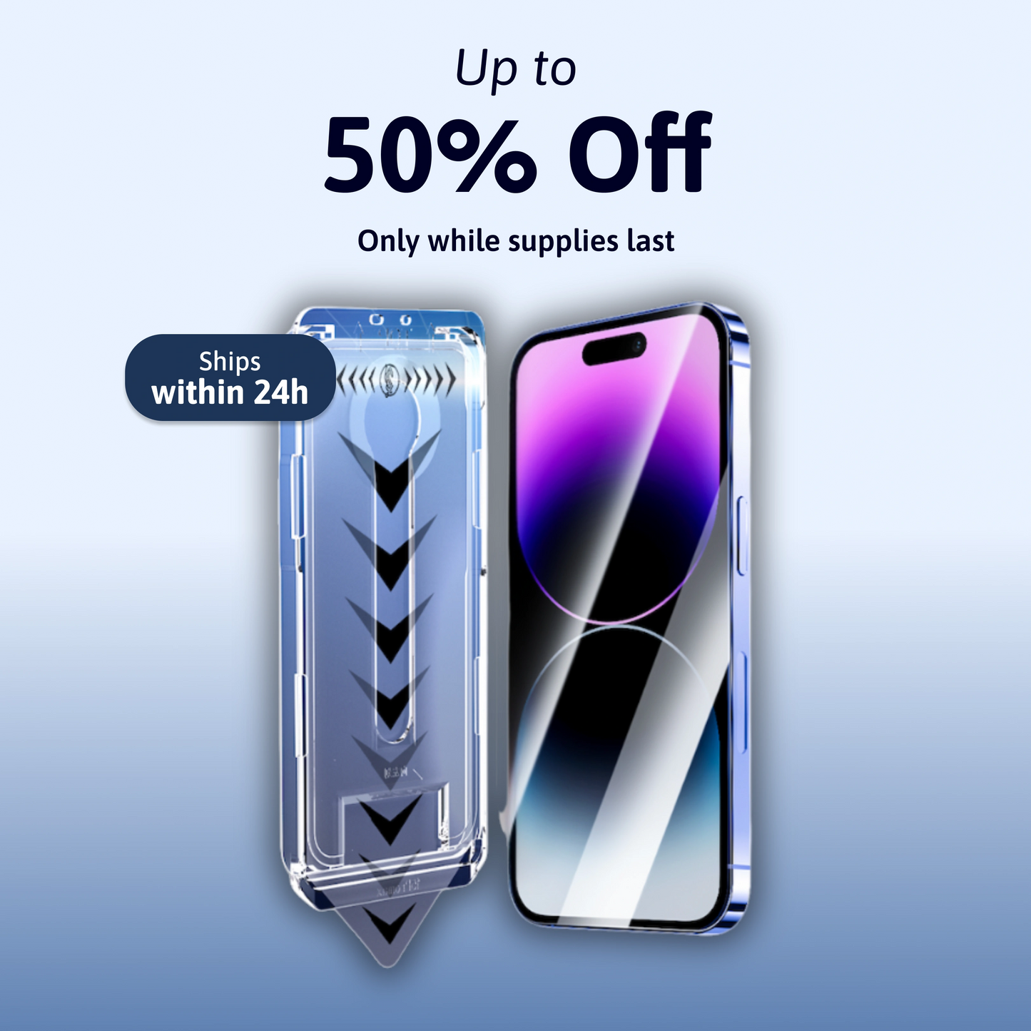 3 in 1 Screen Protector - iPhone