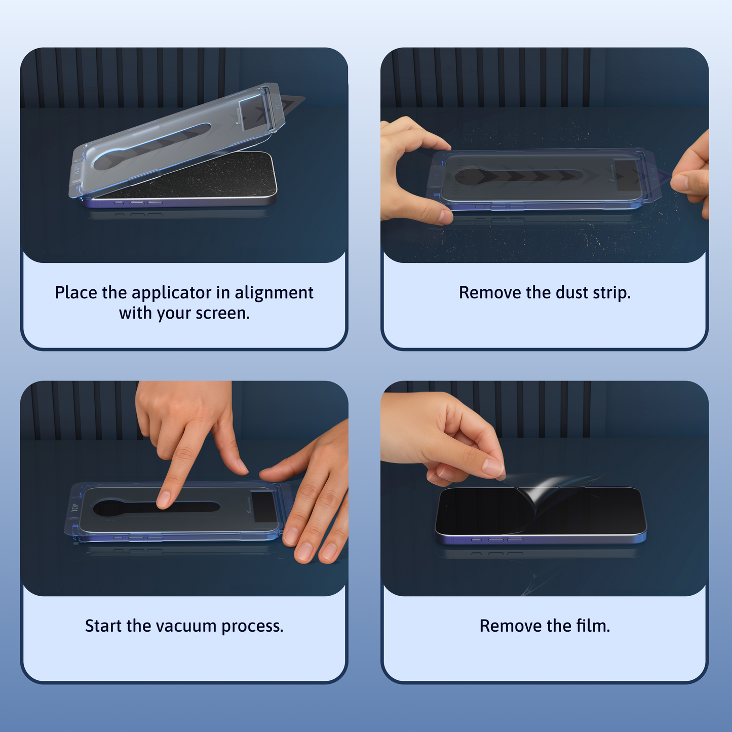 3 in 1 Screen Protector - Samsung-S