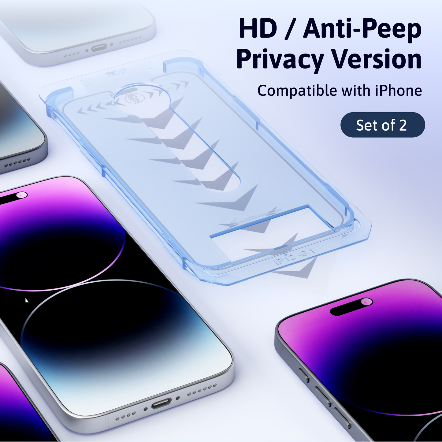 3 in 1 Screen Protector - iPhone