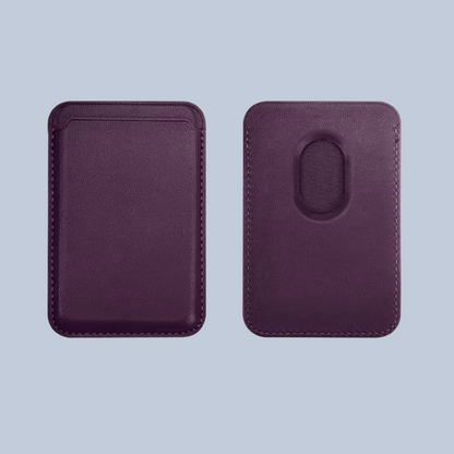 Magnetic Leather Wallet