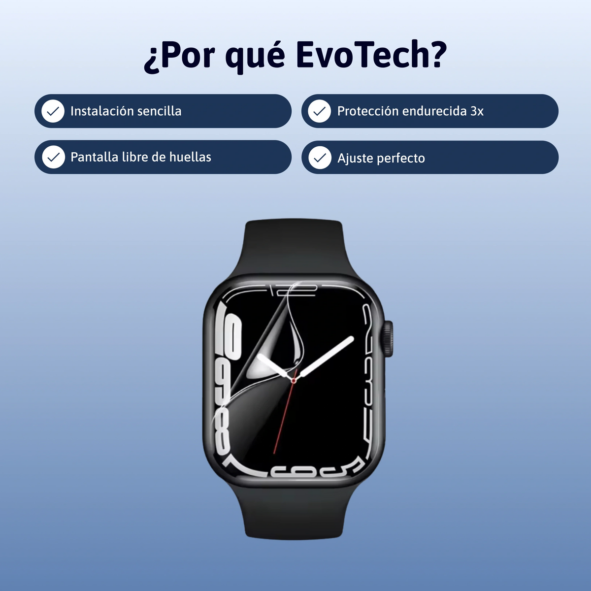 Protector de pantalla 3 en 1 - Apple Watch