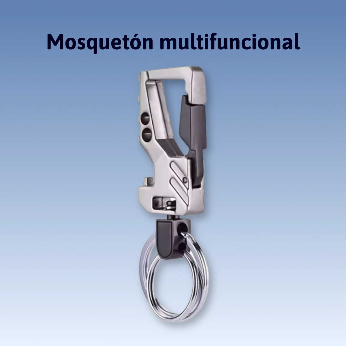 Mosquetón multifunción