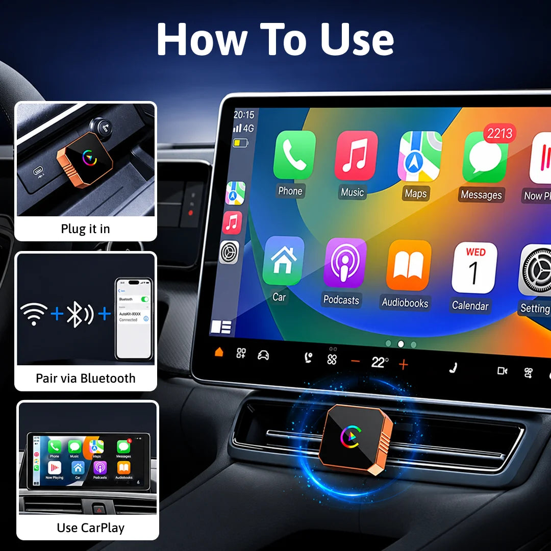 CarPlay Pro 3.0 Wireless Adapter