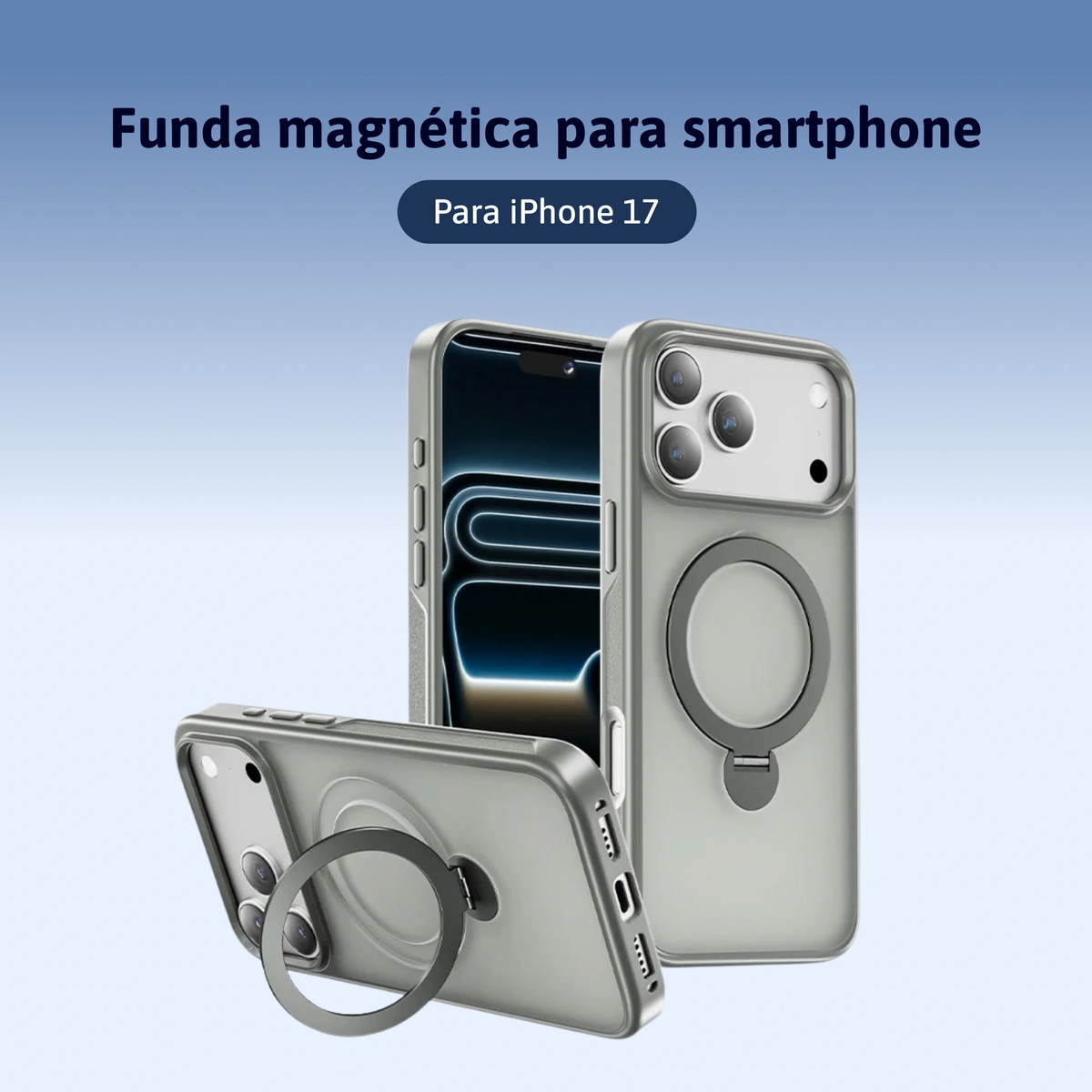 Funda magnética - iPhone 18 Pro/ 18 Pro Max/ 17/ Air/ Pro/ Pro Max