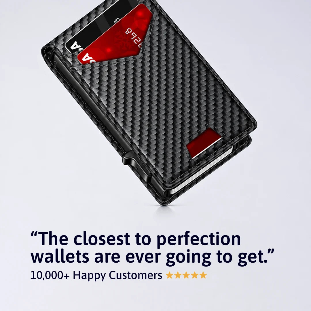Pop Up Wallet 2.0 | RFID Blocking Slim Bifold | EvoTech – EvoTech US