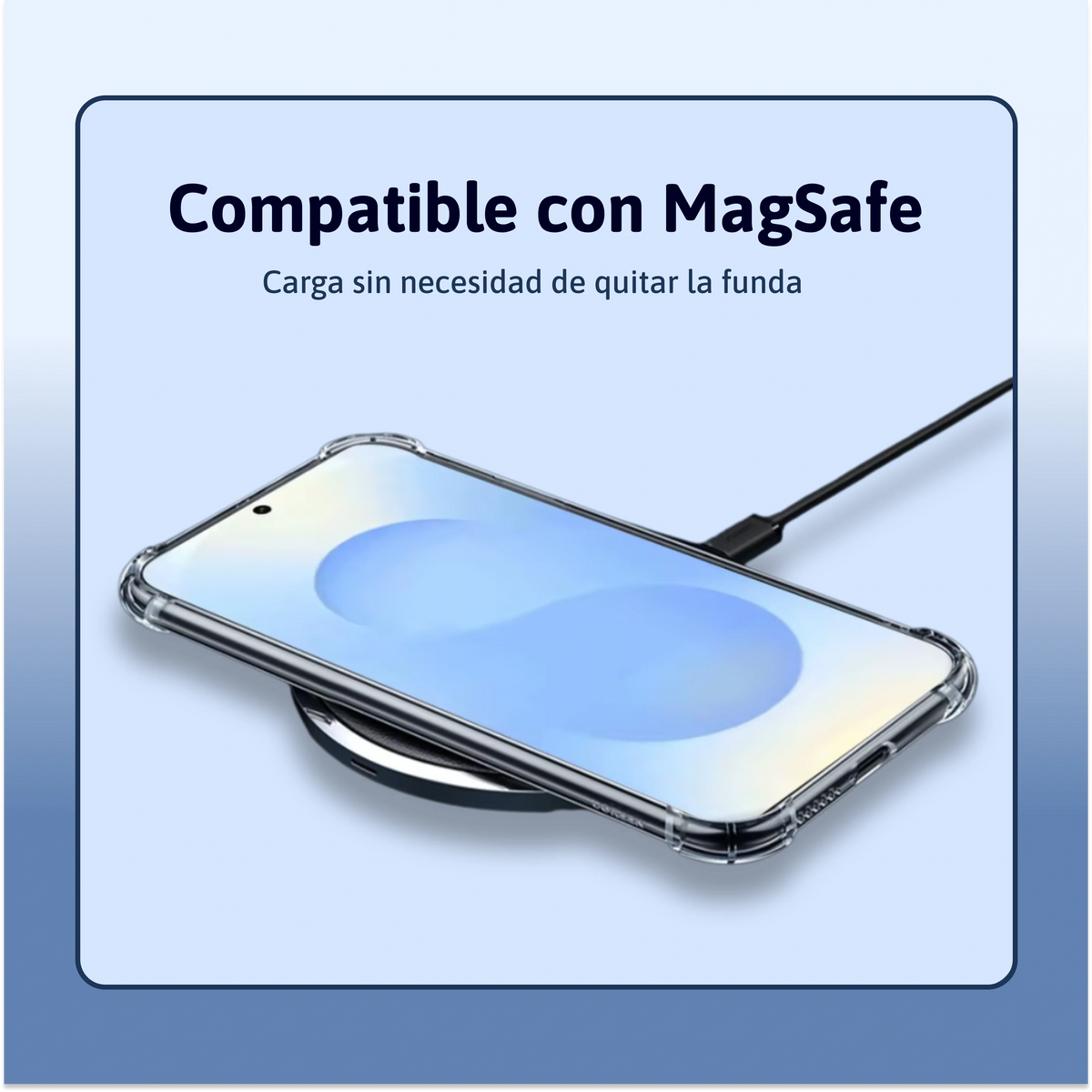 Funda minimalista de silicona Samsung S