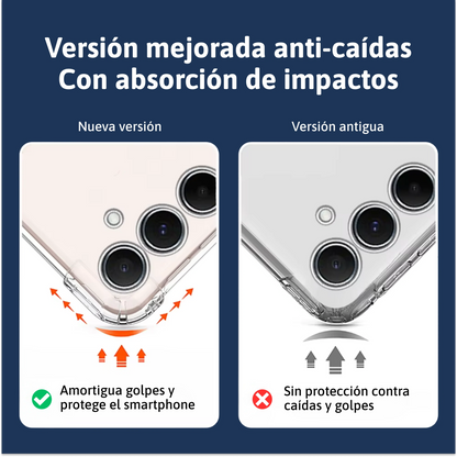 Funda minimalista de silicona Samsung S