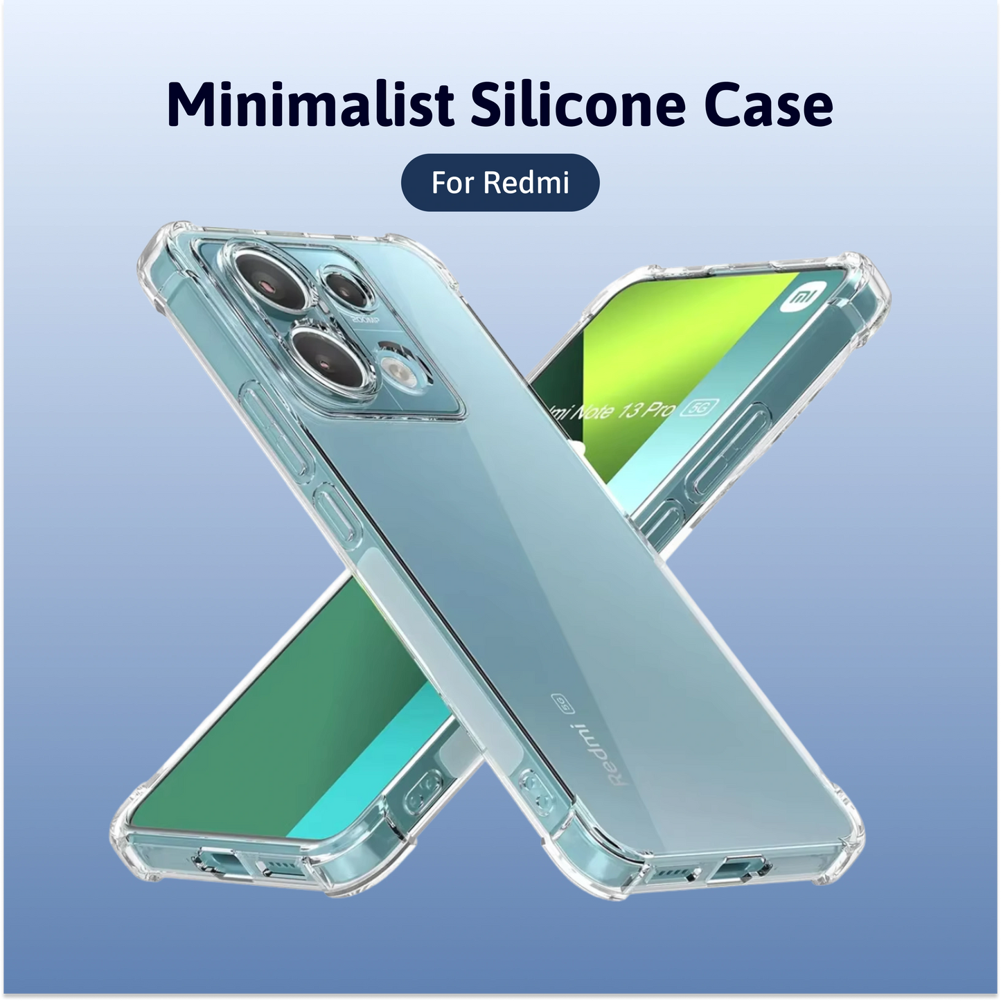 Minimalist Silicone Case Redmi