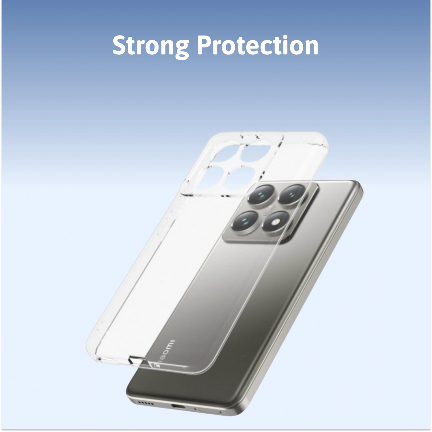 Minimalist Silicone Case - Xiaomi