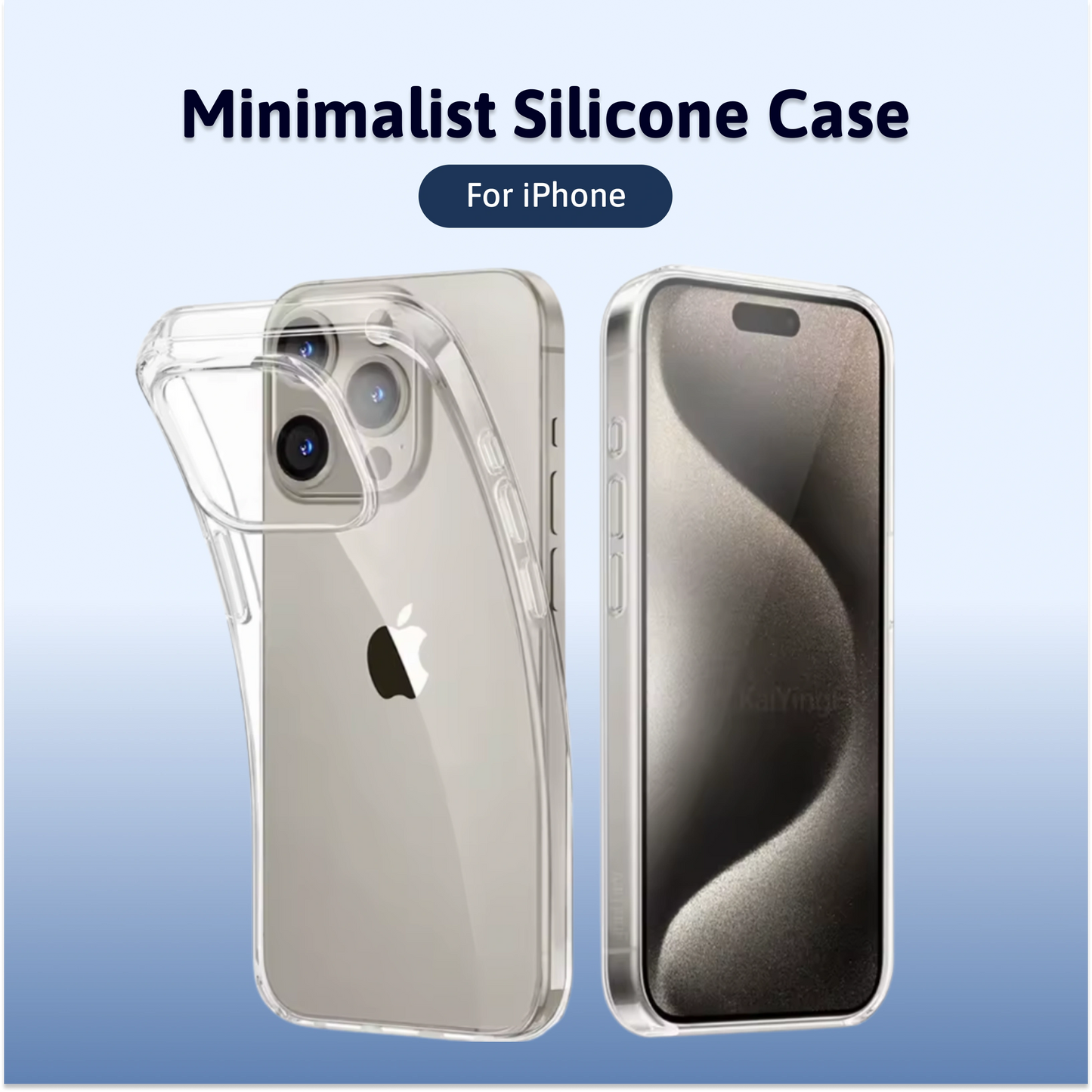 Minimalist Silicone Case