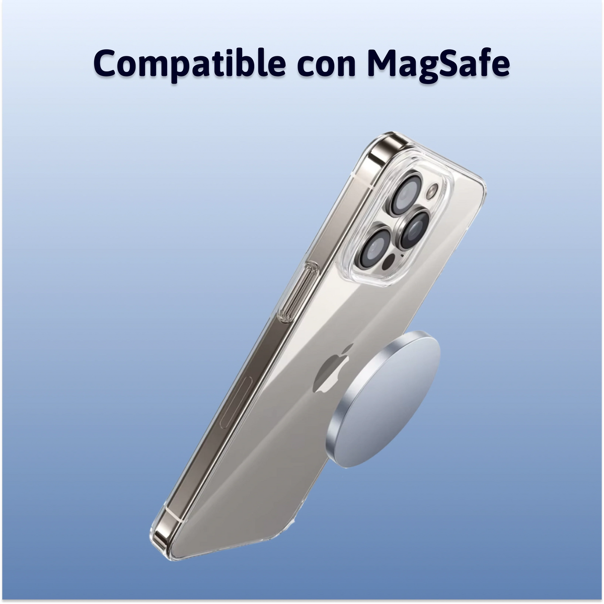 Funda minimalista de silicona