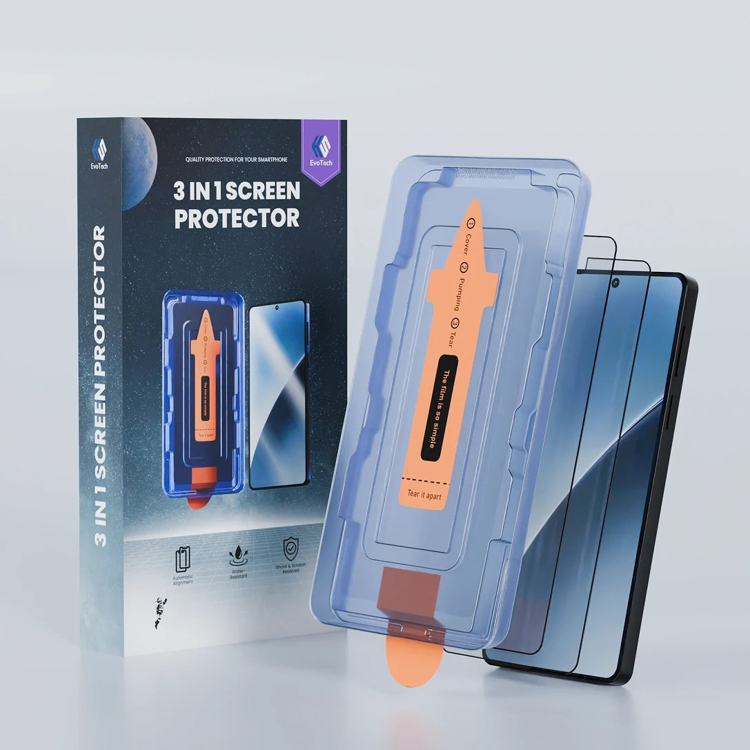 Protector de pantalla 3 en 1 - Otras Marcas VIP