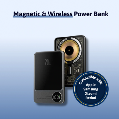 Magnetic & Wireless Power Bank