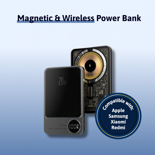 Magnetic & Wireless Power Bank
