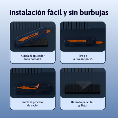 Protector de pantalla 3 en 1 - Otras Marcas VIP