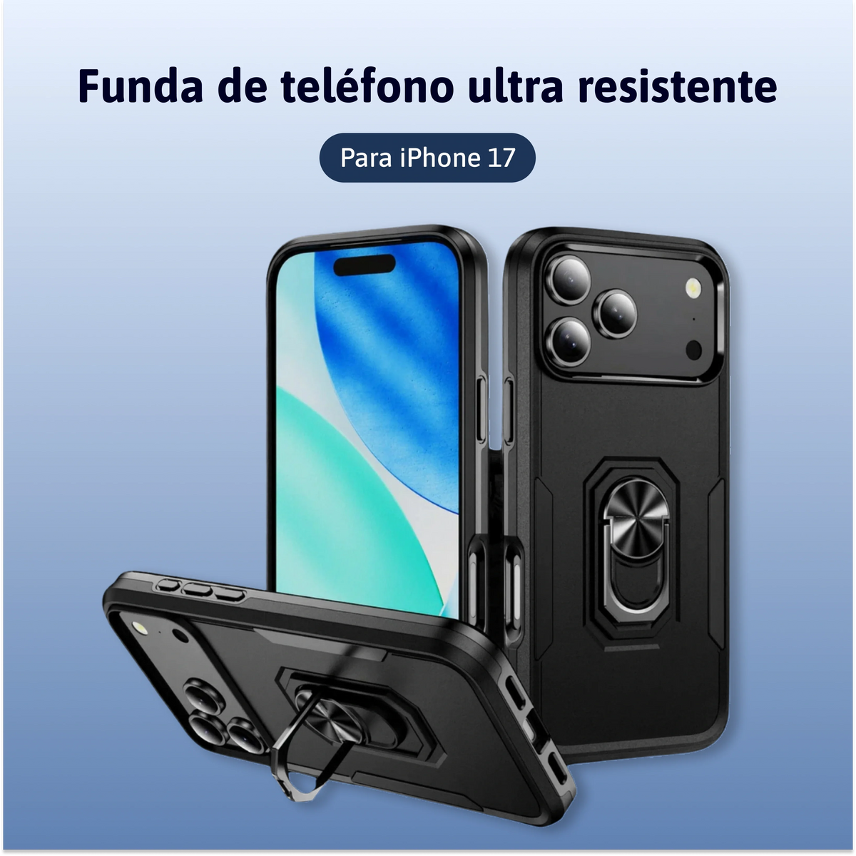 Funda ultrarresistente - iPhone 18 Pro/ 18 Pro Max/ 17/ Air/ Pro/ Pro Max