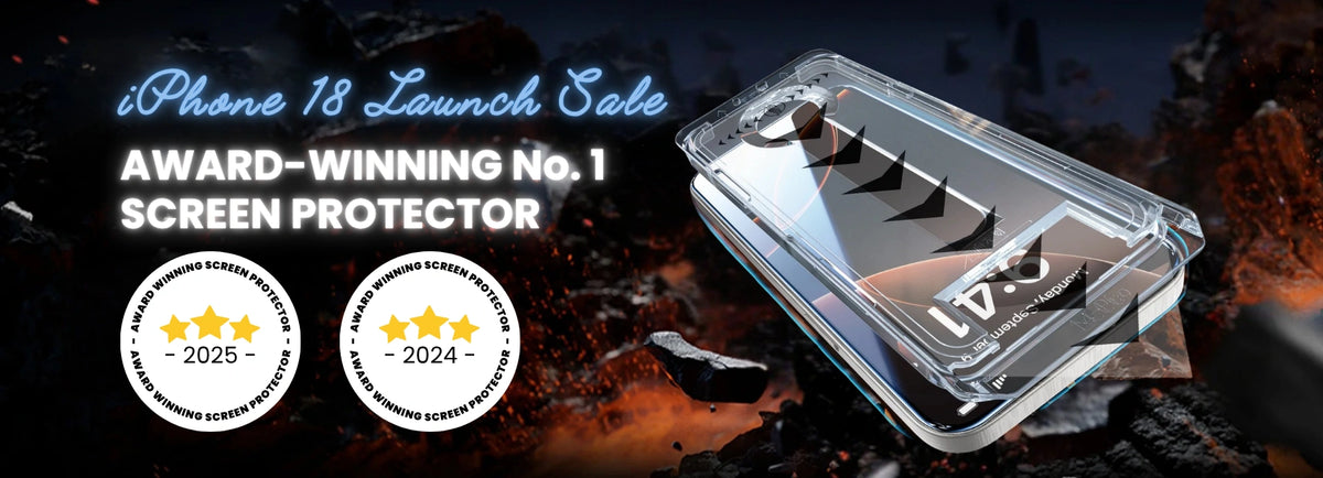 iPhone 18 Launch Sale - award-winning No. 1 screen protector