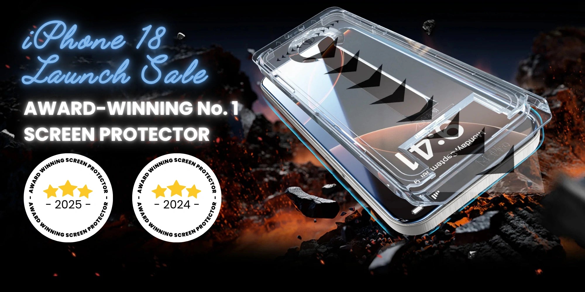 iPhone 18 Launch Sale - award-winning No. 1 screen protector